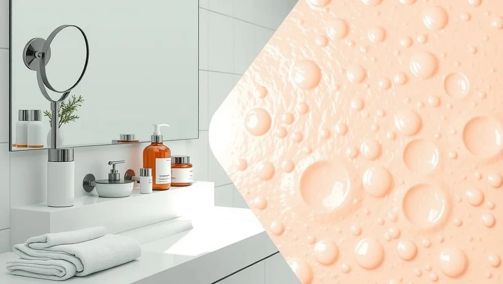 Pormask som fylls på steg för steg